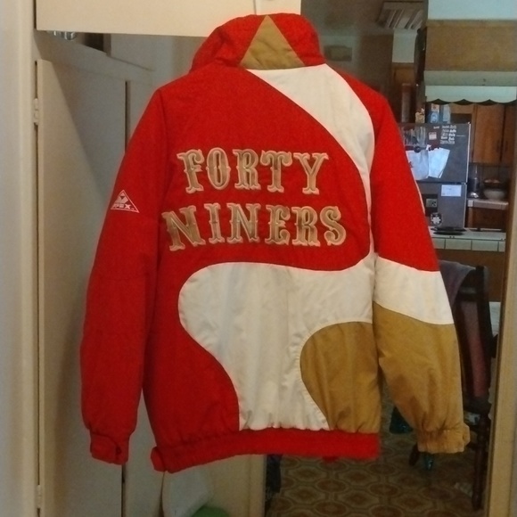 Authentic Proline San Francisco Forty Niners NFL Jacket - Picture 3 of 3